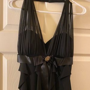 Elegant black gown